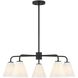 Blair 5 Light 30 inch Matte Black Chandelier Ceiling Light